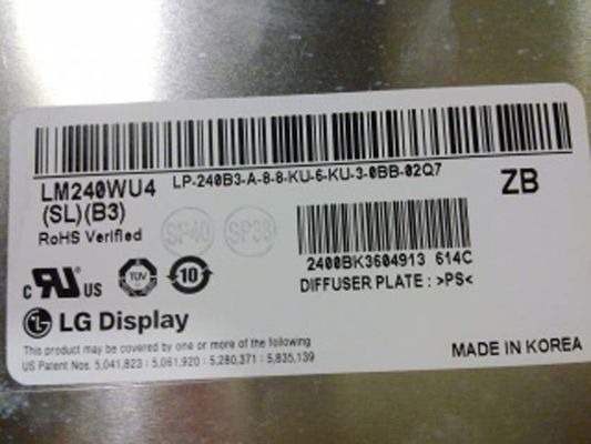 AFFICHAGE INDUSTRIEL d'affichage à cristaux liquides de ² de ×1200 400 cd/m de LM240WU4-SLB3 LG Display 24,0&quot; 1920 (RVB)