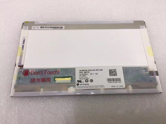 10,1 » panneaux 250cd/M2 155PPI LP101WH1-TLB1 d'affichage à cristaux liquides de la place 1366x768