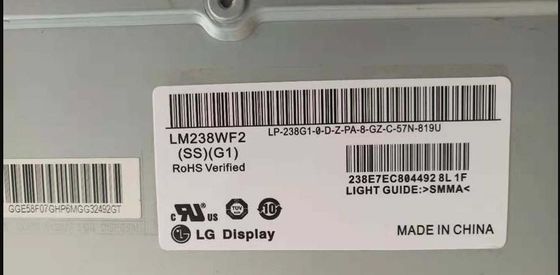 92PPI 23,8&quot; Display Tft Carré 250cd/m2 LM238WF2-SSG1 89/89/89/89 (Min.)