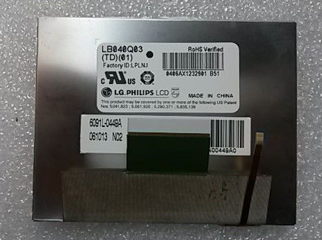 LB040Q03-TD01 LG. écran LCD 4,0&quot; 320 ((RGB) × 240 200 cd/m2