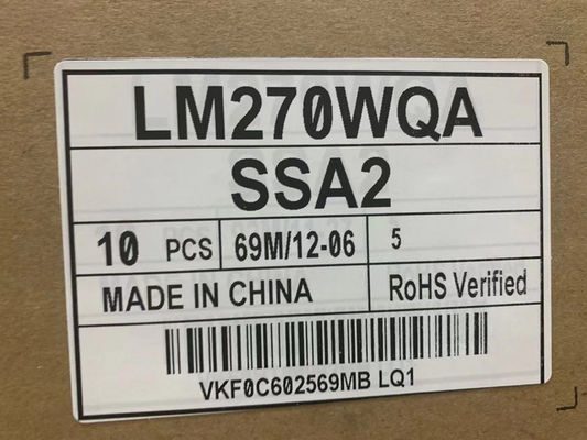 Cd/m de LM270WQA-SSA2 LG Display 27,0&quot; 2560 (RVB) AFFICHAGE INDUSTRIEL d'affichage à cristaux liquides de ² de ×1440 400