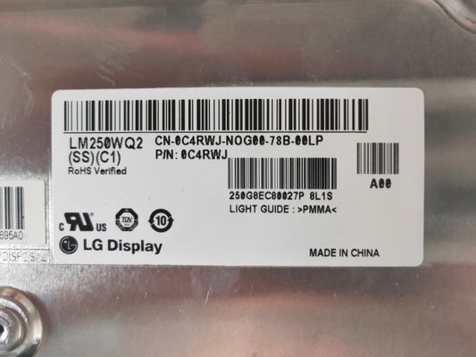 Cd/m de LM250WQ2-SSC1 LG Display 25,0&quot; 2560 (RVB) AFFICHAGE INDUSTRIEL d'affichage à cristaux liquides de ² de ×1440 300