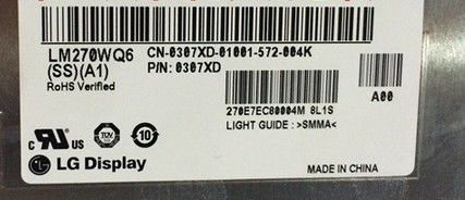 27,0&quot; panneau 300cd/m2 LM270WQ6-SSA1 de Tft de place de 108PPI 2560×1440