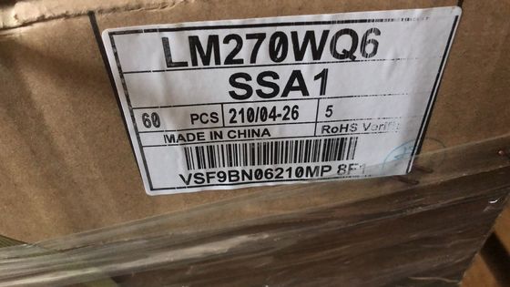 27,0&quot; panneau 300cd/m2 LM270WQ6-SSA1 de Tft de place de 108PPI 2560×1440