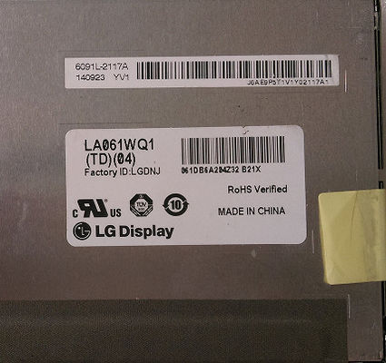 Cd/m de LA061WQ1-TD04 LG Display 6,1&quot; 480 (RVB) AFFICHAGE INDUSTRIEL d'affichage à cristaux liquides de ² de ×272 250