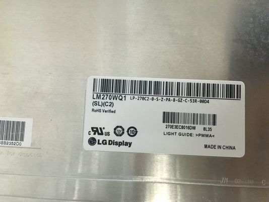 Cd/m de LM270WQ1-SLC2 LG Display 27,0&quot; 2560 (RVB) AFFICHAGE INDUSTRIEL d'affichage à cristaux liquides de ² de ×1440 350