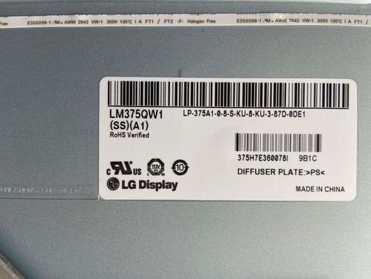 Cd/m de LM375QW1-SSA1 LG Display 37,5&quot; 3840 (RVB) AFFICHAGE INDUSTRIEL d'affichage à cristaux liquides de ² de ×1600 300
