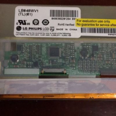 LB048WV1-TL01 LG. écran LCD 4,8&quot; 800 ((RGB) × 480 280 cd/m2 affichage LCD industriel