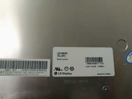 LB190E02-SL02 LG Display 19,0 » 1280 (RVB) AFFICHAGES INDUSTRIELS d'affichage à cristaux liquides de ² de ×1024 330 cd/m