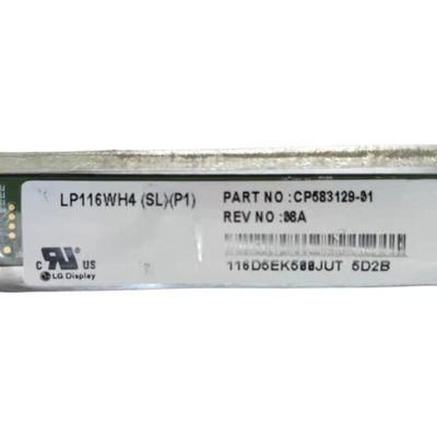 LP116WH4-SLP1 LG Display 11,6 » 1366 (RVB) AFFICHAGES INDUSTRIELS d'affichage à cristaux liquides de ² de ×768 400 cd/m