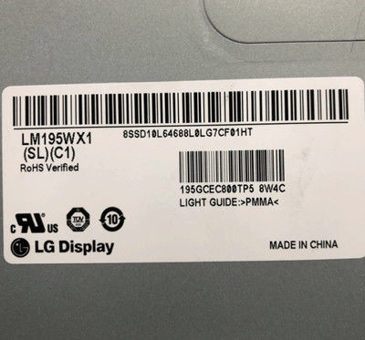 LM195WX1-SLC1 LG Display 19,5 » 1440 (RVB) AFFICHAGES INDUSTRIELS d'affichage à cristaux liquides de ² de ×900 250 cd/m