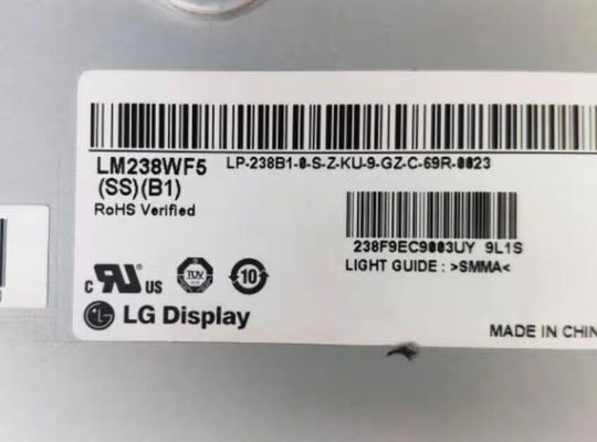 AFFICHAGE INDUSTRIEL d'affichage à cristaux liquides de ² de ×1080 250 cd/m de LM238WF5-SSB1 LG Display 23,8&quot; 1920 (RVB)