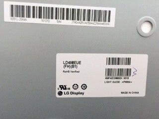 L'affichage LG 49&quot; 450cd/m2 45PPI WLED LCD LD490EUE-FHB1 89/89/89/89 (type.)