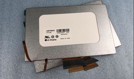 7.0&quot; 800×480 350cd/M2 134PPI Écran Tft Carré LB070WV6-TD08 65/65/50/60 (Typ.)