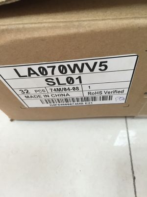 panneau 133PPI WVGA LA070WV5-SL01 800×480 WLED de 580cd/M2 TFT LCD