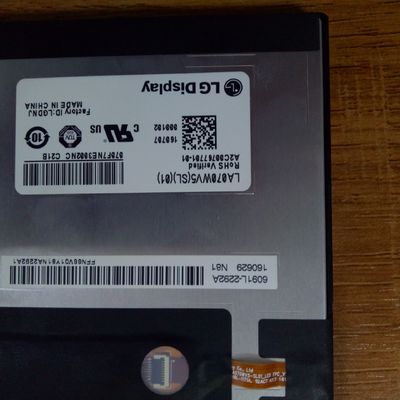 panneau 133PPI WVGA LA070WV5-SL01 800×480 WLED de 580cd/M2 TFT LCD